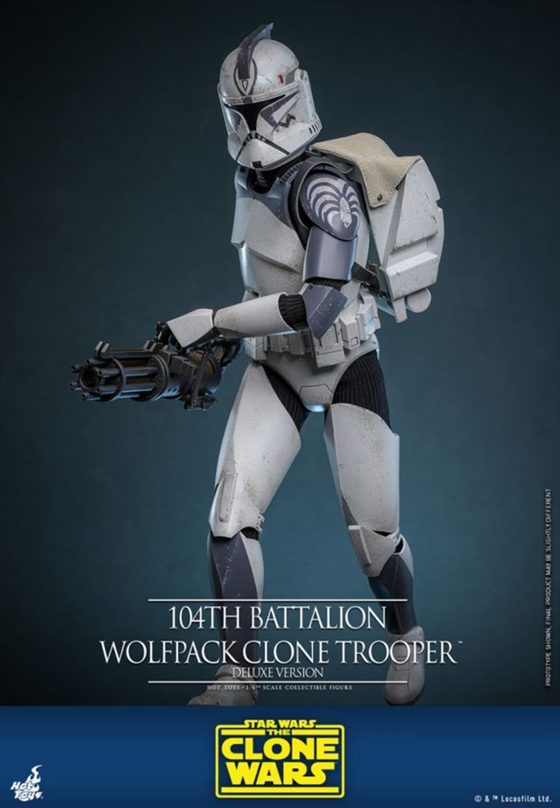 Star Wars - 104th Battalion Wolfpack Clone Trooper Deluxe 1:6 Scale Collectable Action Figure/Product Detail/Figurines