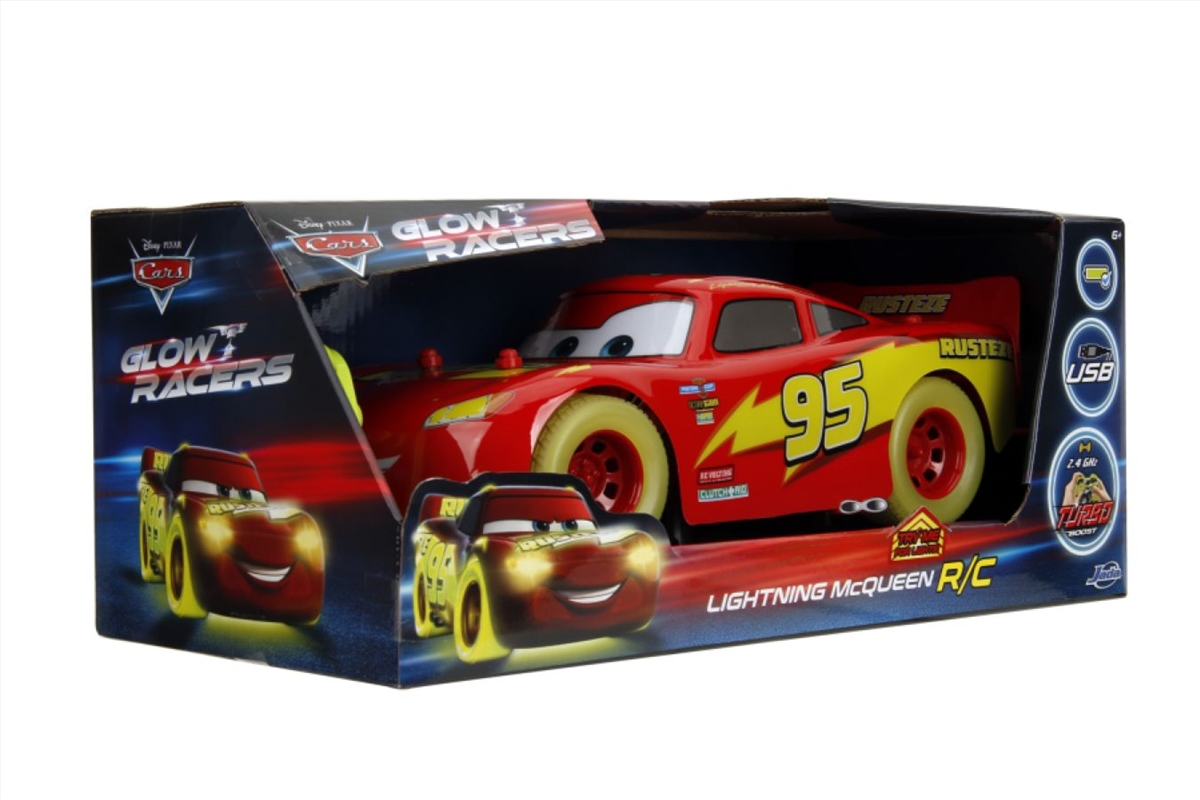 Cars - 1:14 Lightning Mcqueen (Glow) Remote Control Car/Product Detail/Toys