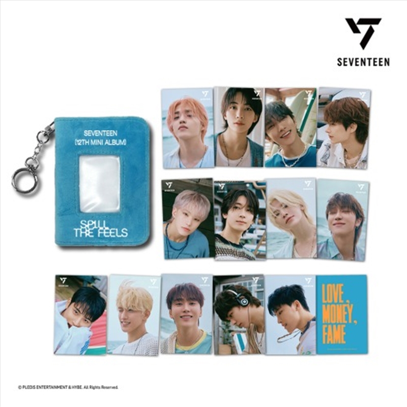 Seventeen - 3D Lenticular Mini Card & Binder (Spill The Feels) All Members/Product Detail/KPOP Merch