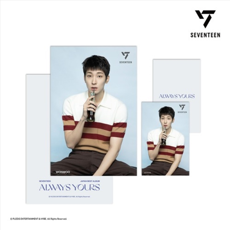 Seventeen - 3D Lenticular Postcard Season 2 (Always Yours) [Wonwoo]/Product Detail/KPOP Merch