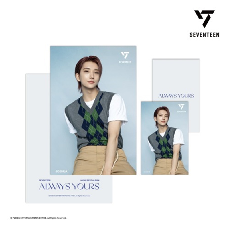 Seventeen - 3D Lenticular Postcard Season 2 (Always Yours) [Joshua]/Product Detail/KPOP Merch