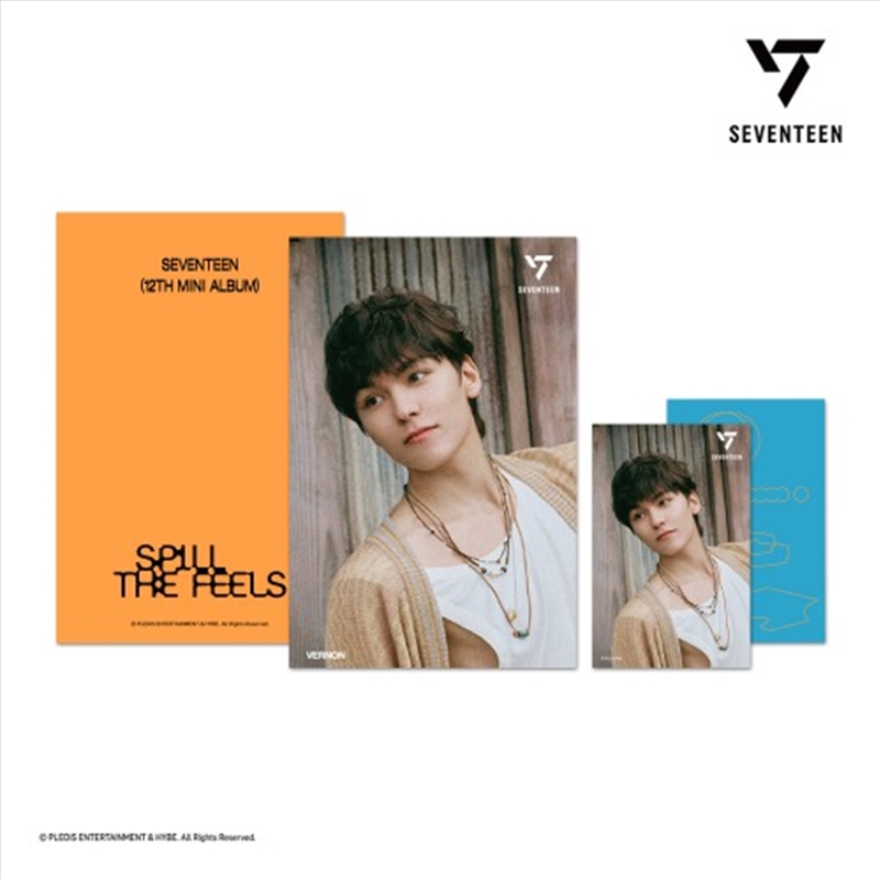 Seventeen - 3D Lenticular Postcard (Spill The Feels) [Vernon]/Product Detail/KPOP Merch