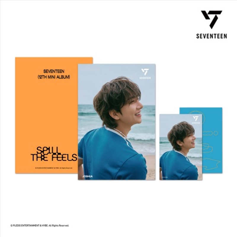 Seventeen - 3D Lenticular Postcard (Spill The Feels) [Joshua]/Product Detail/KPOP Merch