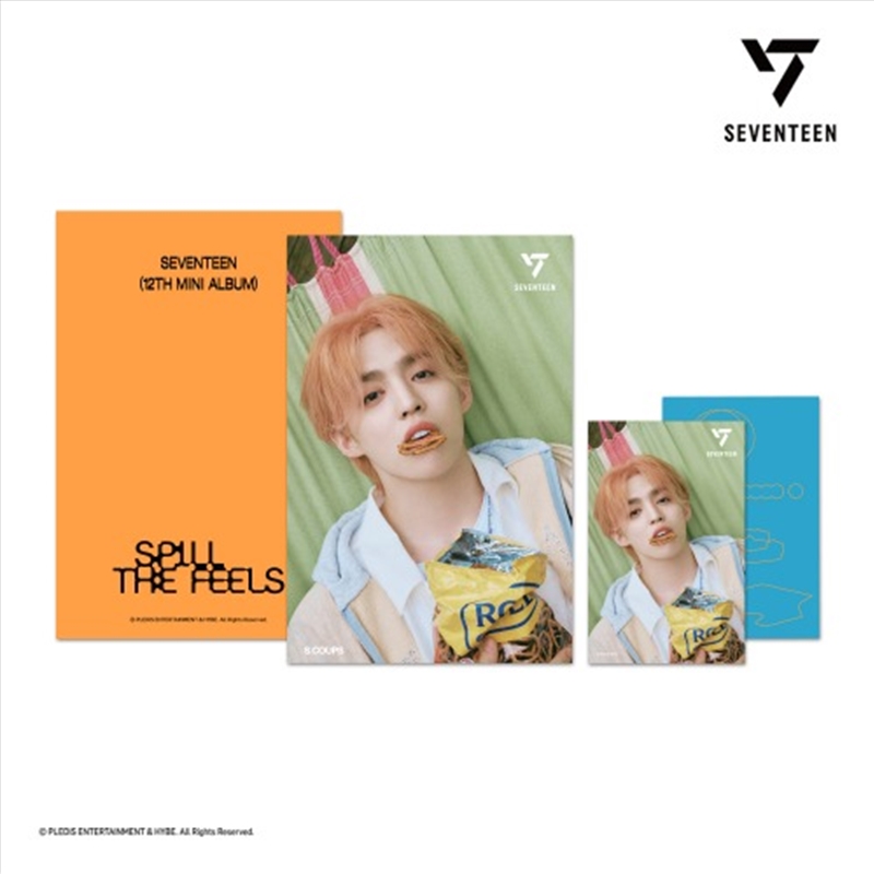 Seventeen - 3D Lenticular Postcard (Spill The Feels) [S.Coups]/Product Detail/KPOP Merch