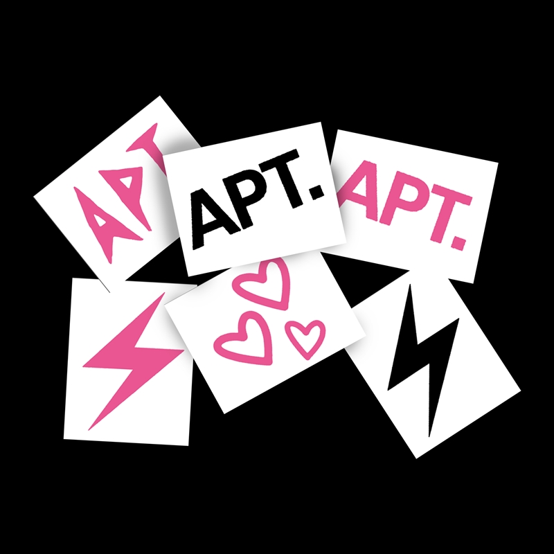 Rose - Rosie Apt Official Md Tattoo Sticker Set/Product Detail/KPOP Merch