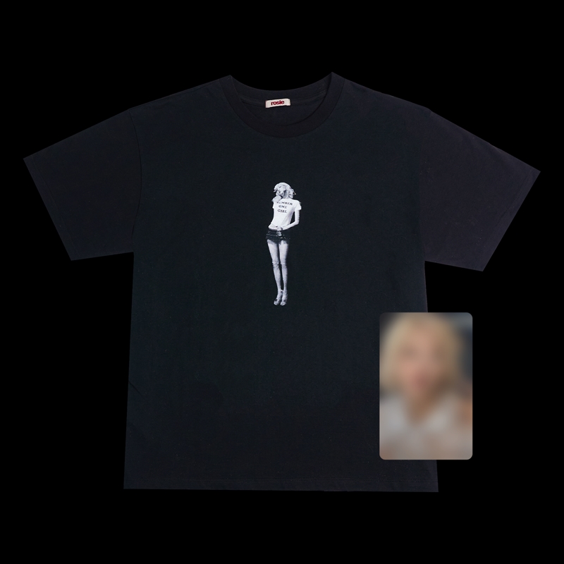 Rose - Rosie Apt Official Md Rosie Black T-Shirt/Product Detail/KPOP Merch