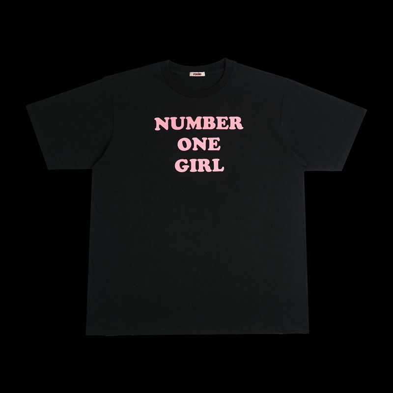 Rose - Rosie Apt Official Md Number One Girl Black T-Shirt/Product Detail/KPOP Merch