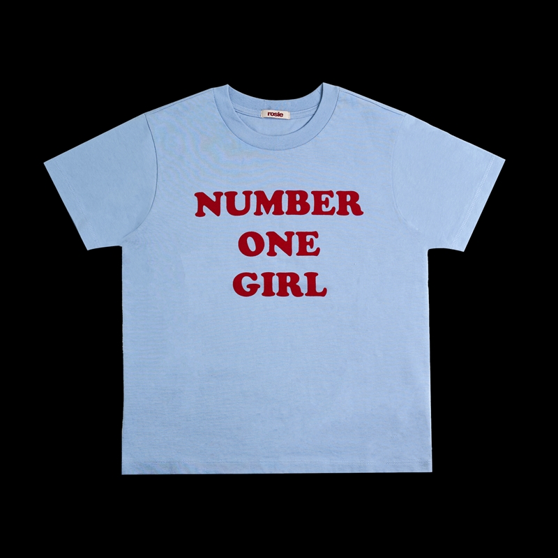 Rose - Rosie Apt Official Md Number One Girl Blue T-Shirt/Product Detail/KPOP Merch