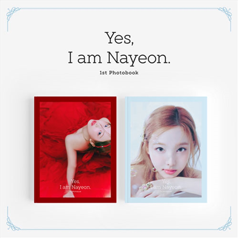 Twice Nayeon - Yes, I Am Nayeon 1st Photobook Burgundy Ver/Product Detail/KPOP Merch