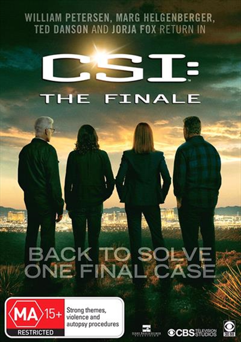 CSI - Crime Scene Investigation  The Finale/Product Detail/Drama