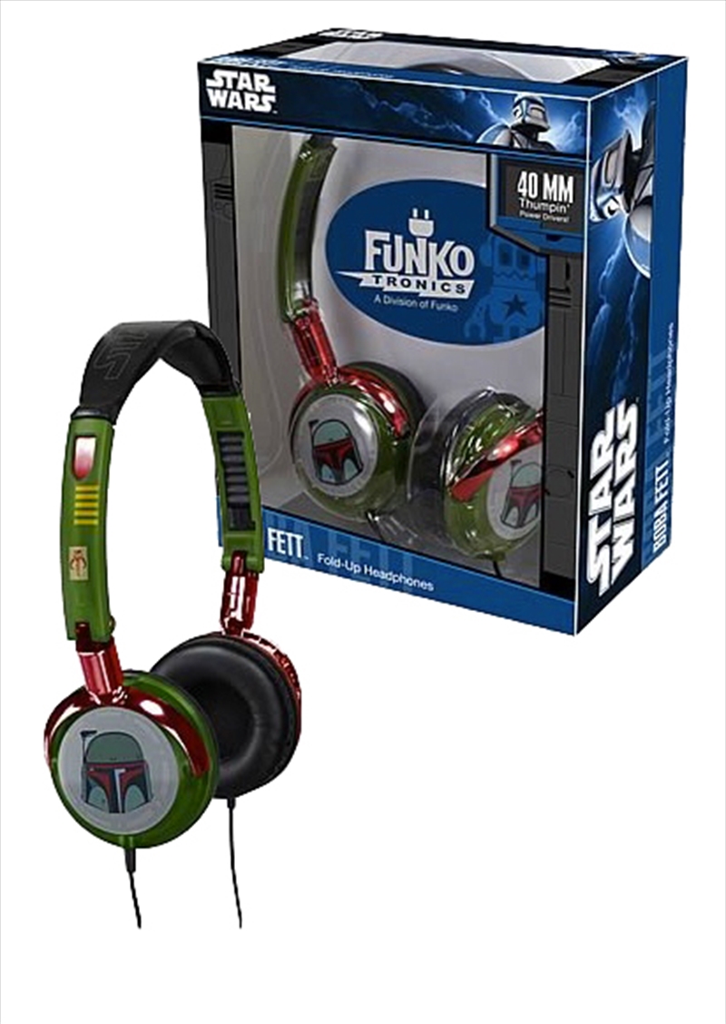 Boba Fett Fold-Up Headphones/Product Detail/Headphones