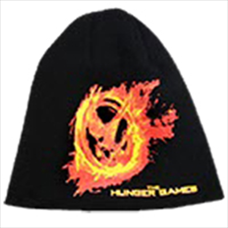 Beanie Mockingjay With Flames/Product Detail/Beanies & Headwear