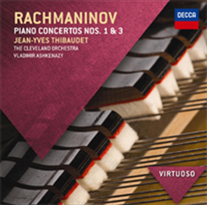 Buy Rachmaninov: Piano Concertos No. 1 And 3 Online | Sanity