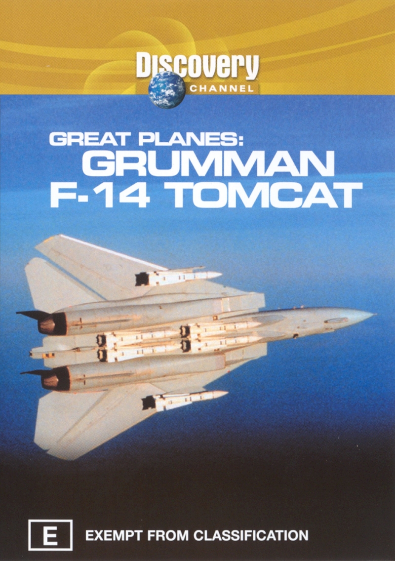 Great Planes: Grumman F-14 Tomcat Discovery Channel, DVD | Sanity