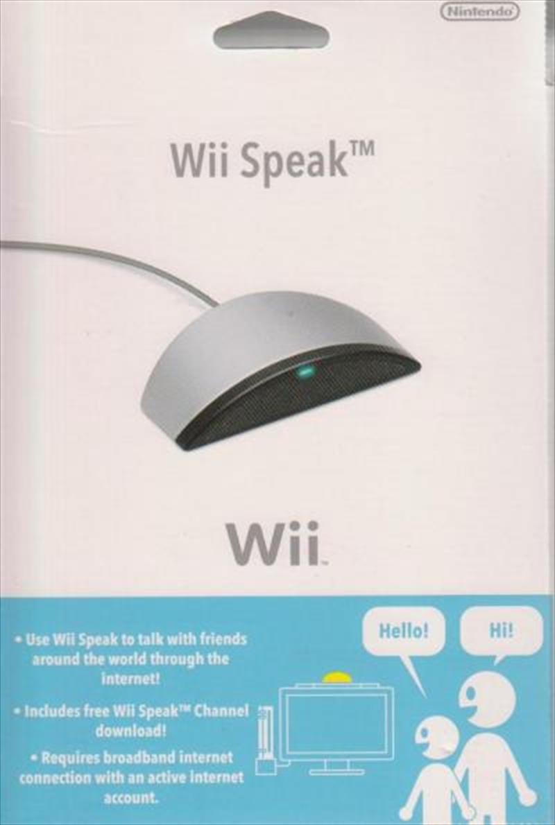 Wii Speak/Product Detail/Consoles & Accessories