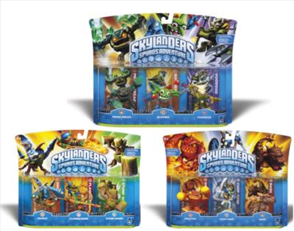 Skylanders Spyros Adventure Triple Character Pack/Product Detail/Consoles & Accessories