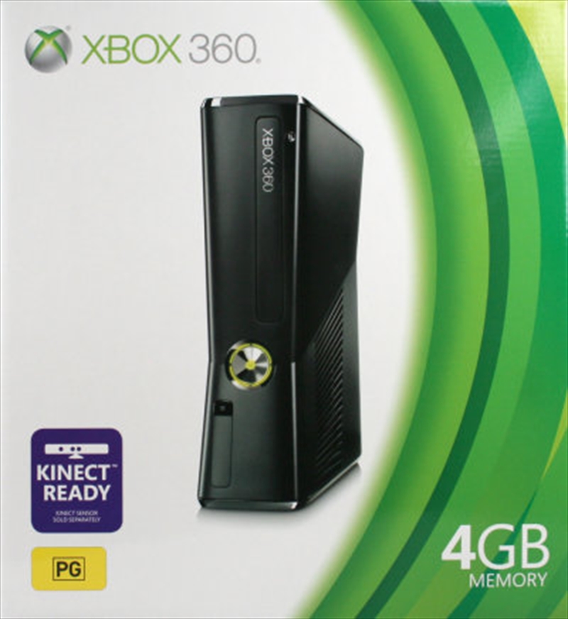 Xbox 360 Slim 4gb Console/Product Detail/Consoles & Accessories