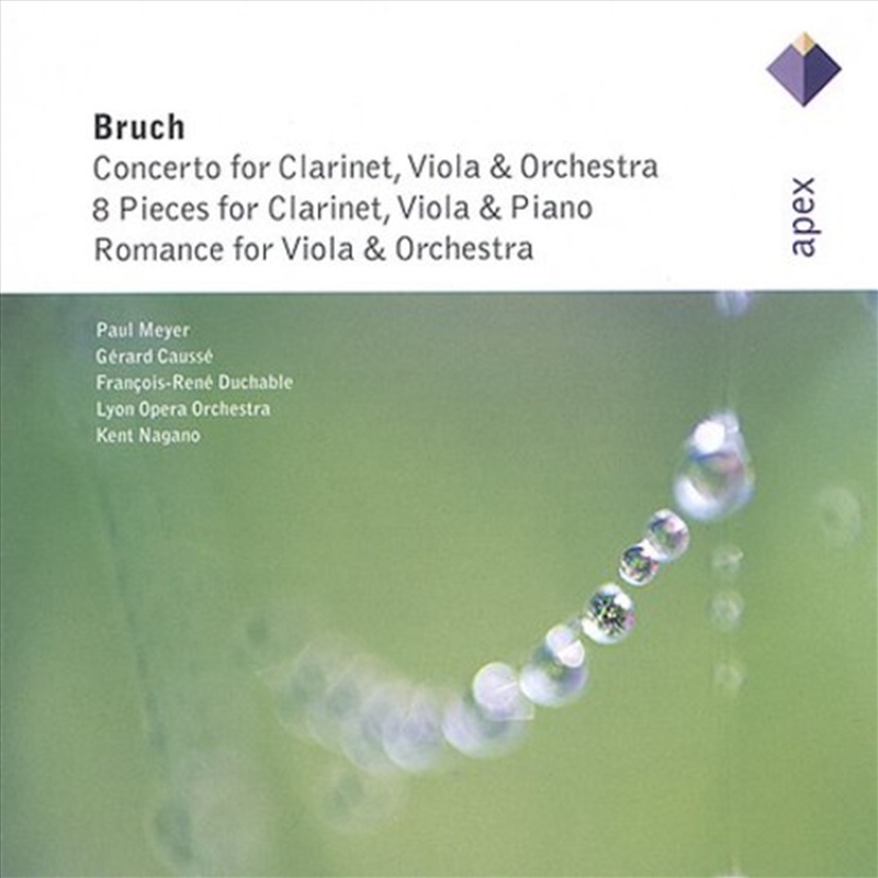 Bruch: Works for Clarinet, Viola, Orchestra and Piano/Product Detail/Classical