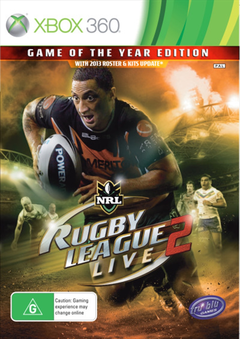 Rugby League Live 2 GOTY Edition/Product Detail/Sports