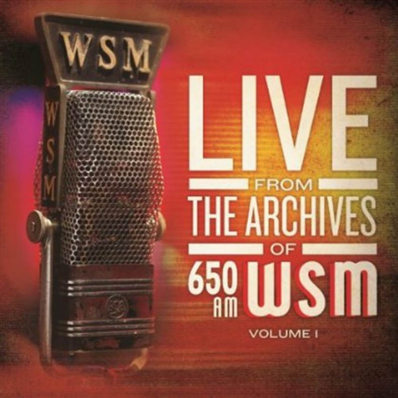 WSM Am Live From The Archives Volume/Product Detail/Compilation