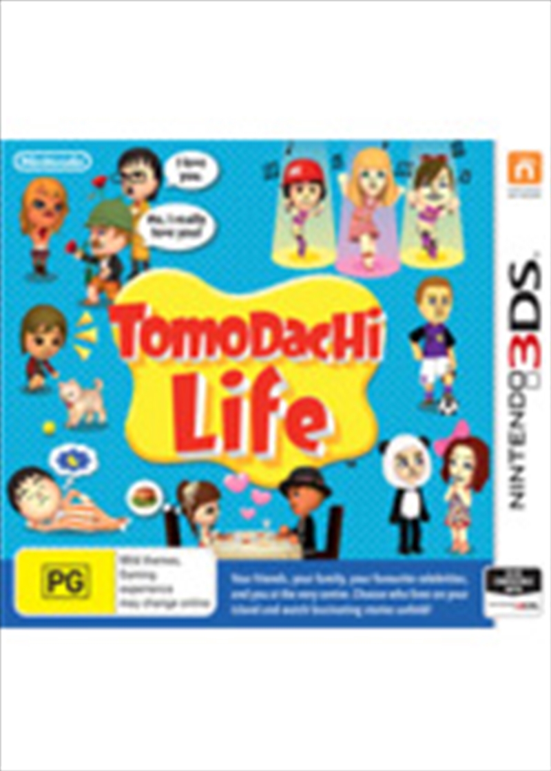 Tomodachi Life Rpg Nintendo 3ds Sanity 1108