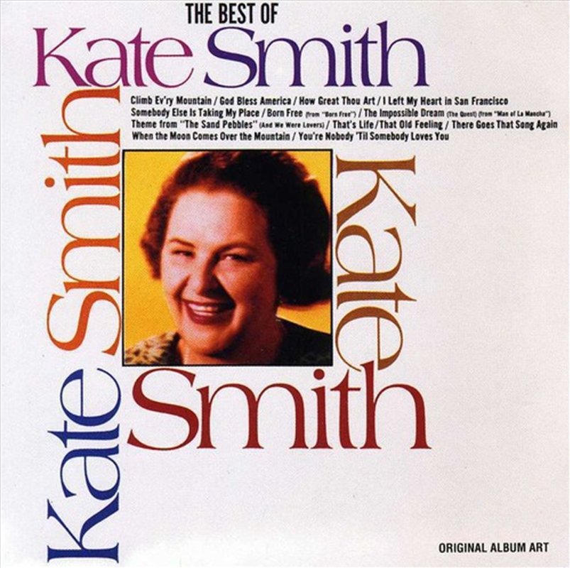 Best Of Kate Smith/Product Detail/Easy Listening