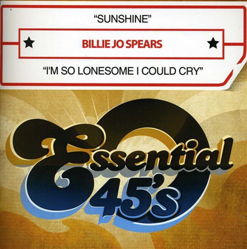 Sunshine / I'm So Lonesome I Could Cry/Product Detail/Country