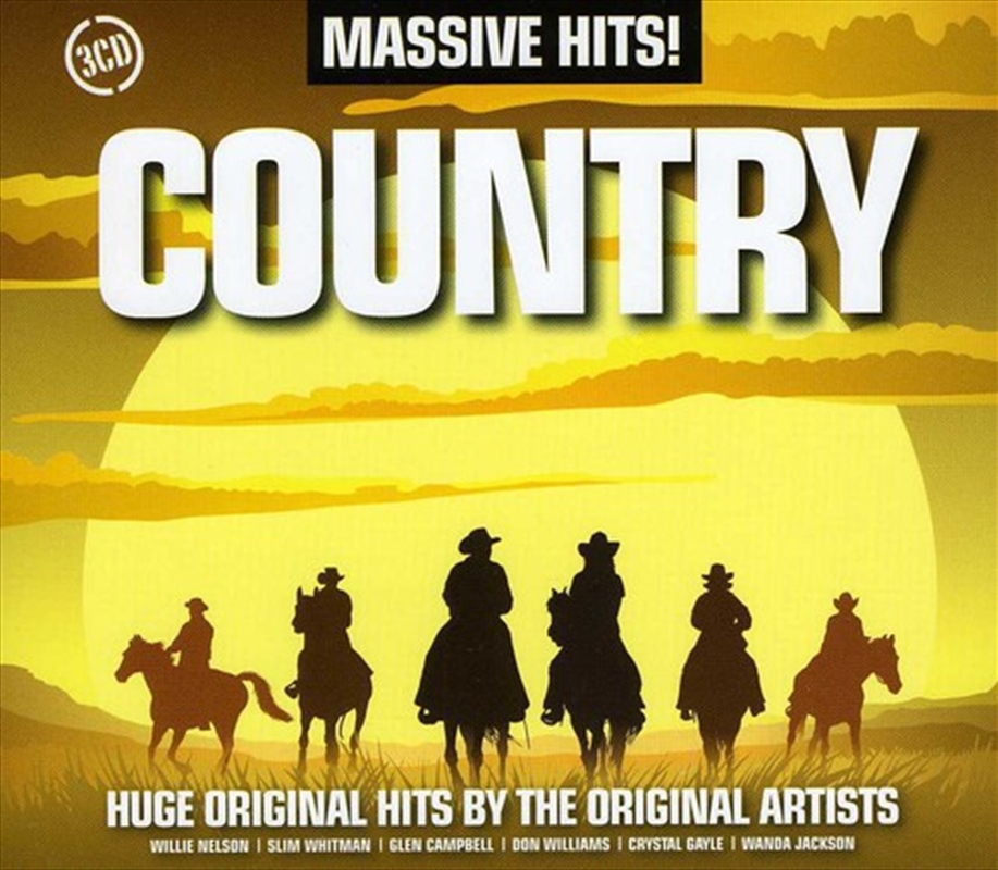 Massive Hits: Country: 3cd/Product Detail/Compilation