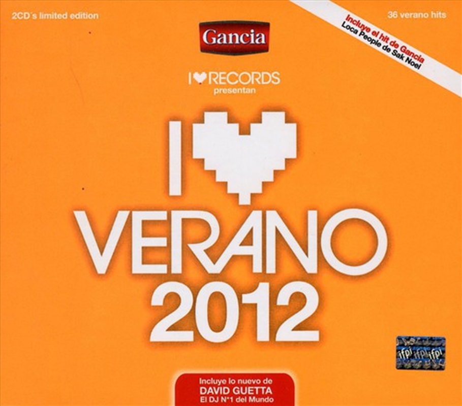 I Love Verano 2012/Product Detail/Compilation