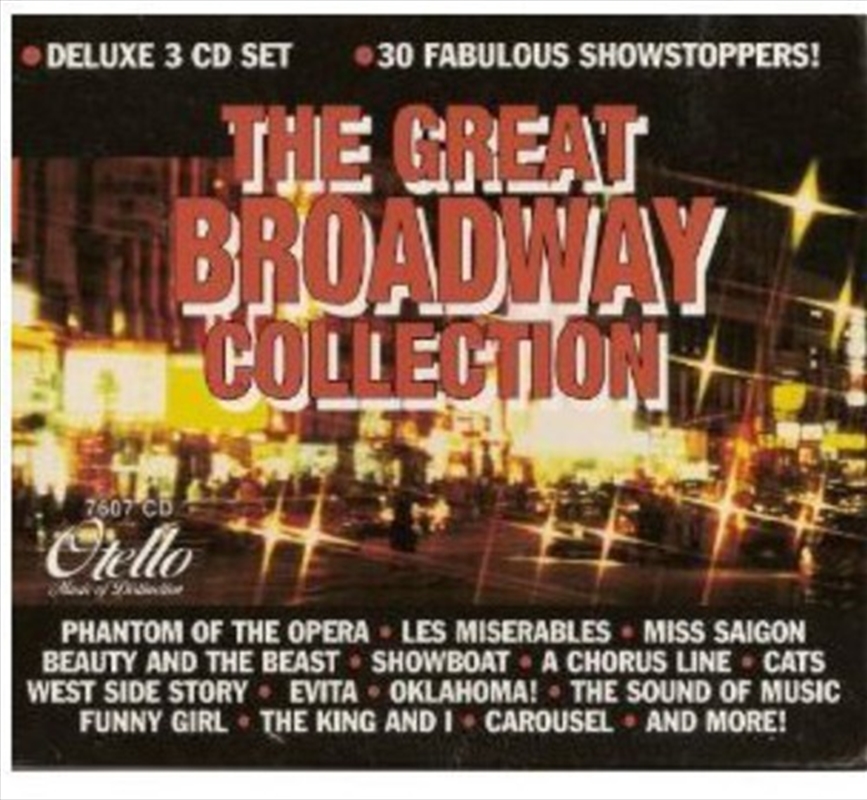 Great Broadway Collection: Vol 1-3/Product Detail/Music