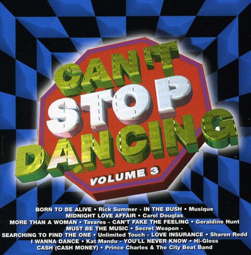 Cant Stop Dancing: Vol3/Product Detail/Various