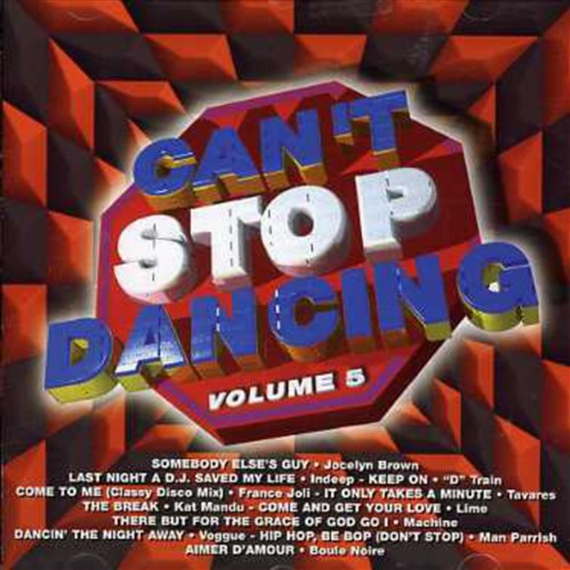 Cant Stop Dancing: Vol5/Product Detail/Various