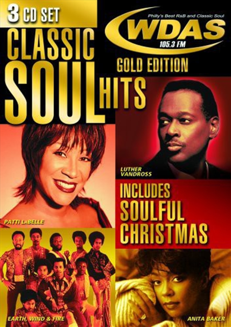 WDAS 105 3 Fm Classic Soul Hits (Include Soulful Christmas)/Product Detail/Compilation