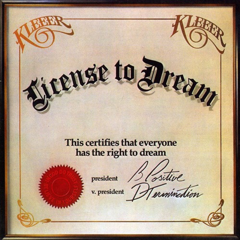 License To Dream/Product Detail/R&B