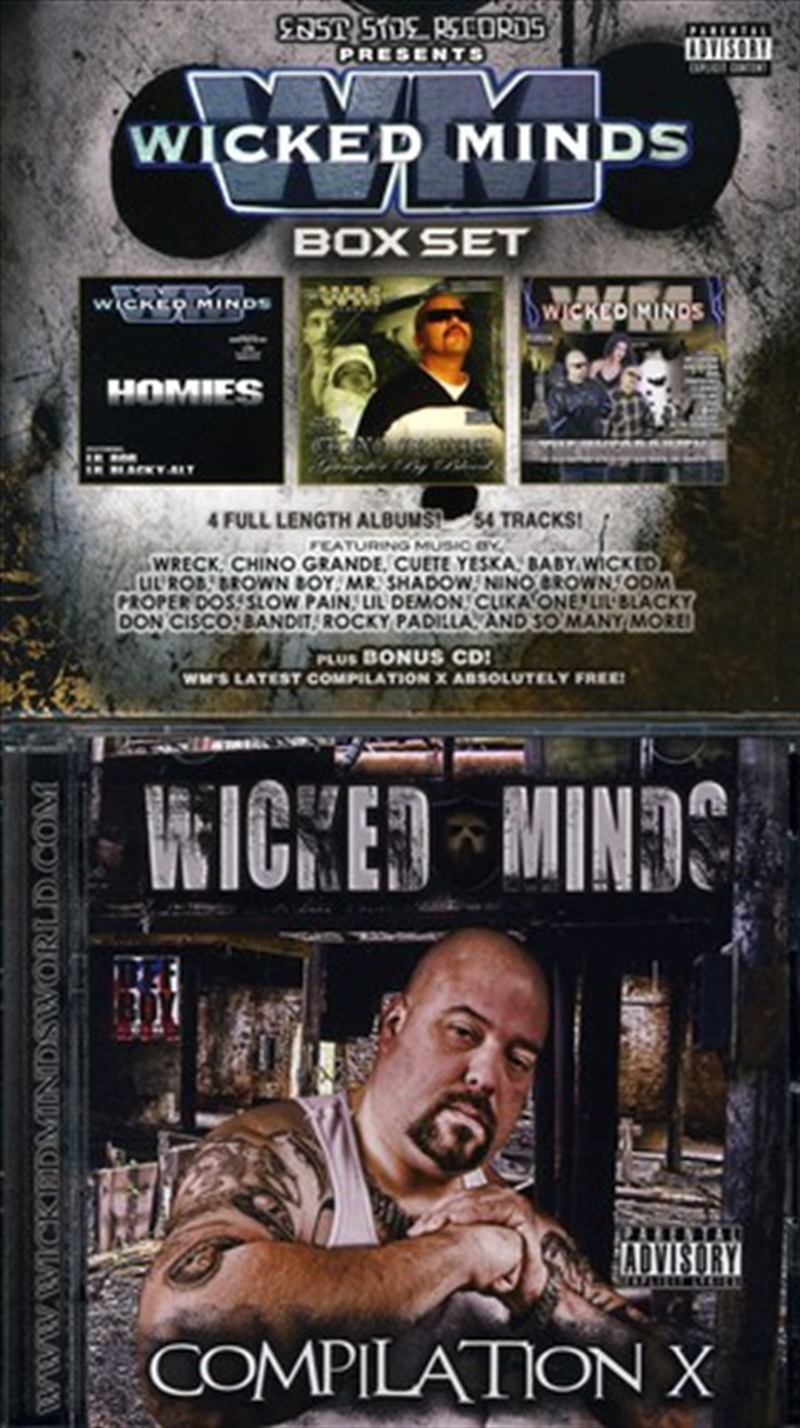 Wicked Minds Boxset: 4cd/Product Detail/Compilation