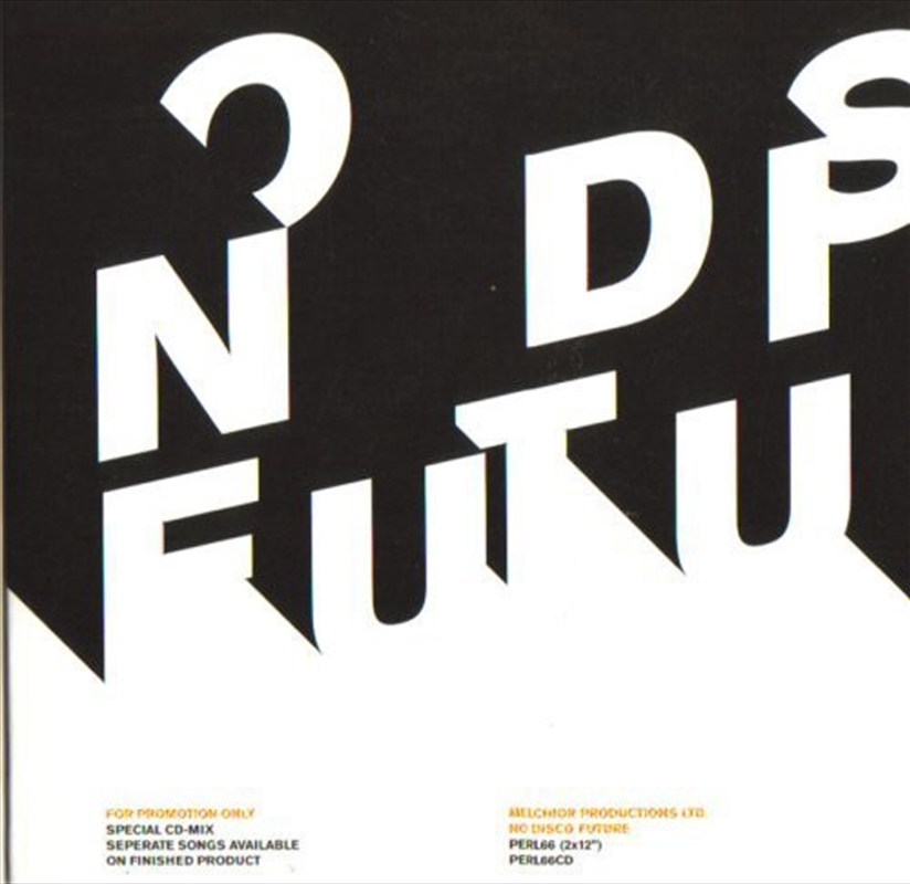 No Disco Future/Product Detail/Dance