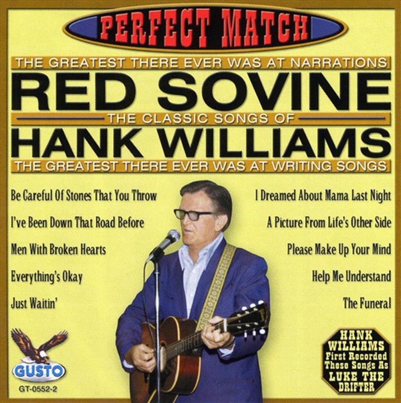 Songs Of Hank Williams/Product Detail/Country