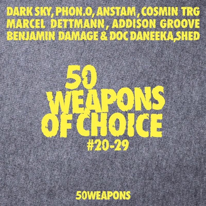 50 Weapons Of Choice No20-29/Product Detail/Compilation