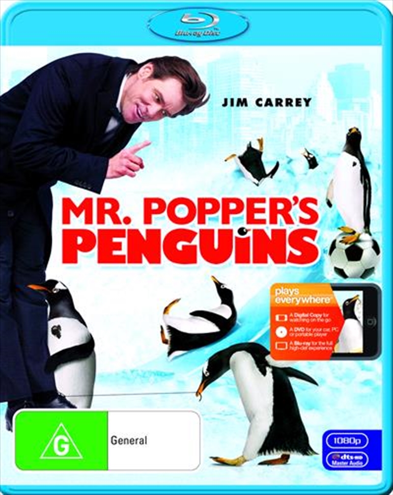 Buy Mr. Popper's Penguins BLU-RAY Online | Sanity