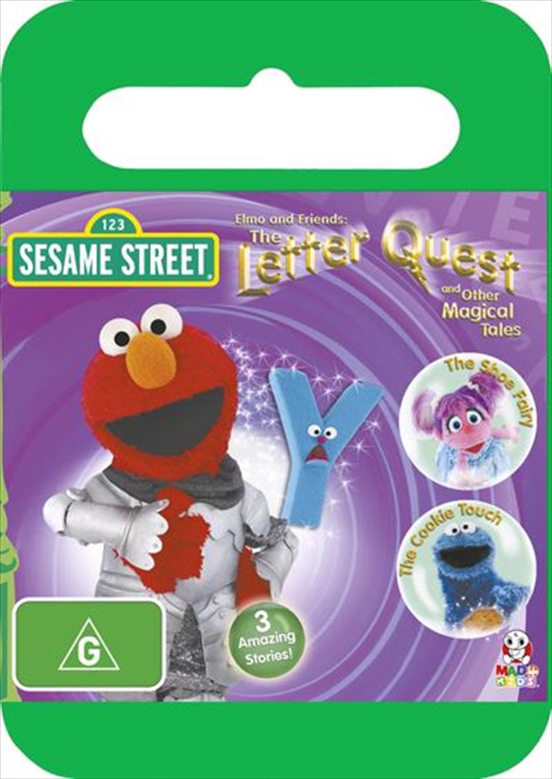 Sesame Street Elmo And Friends The Letter Quest And Other Magical Tales Abc Dvd Sanity