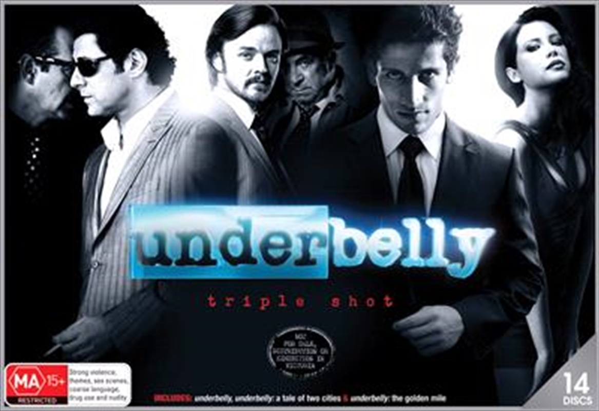 Underbelly - Triple Shot - Underbelly / Underbelly - A Tale Of Two Cities / Underbelly - The Golden/Product Detail/Drama