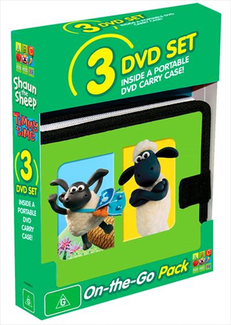 Shaun The Sheep / Timmy Time  On-The-Go Pack - Portable DVD Carry Case/Product Detail/ABC