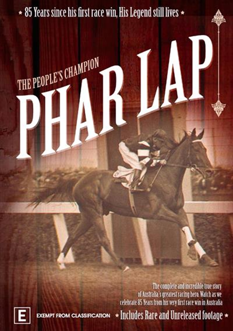 Phar Lap - The People's Champion - 85th Anniversary/Product Detail/Documentary