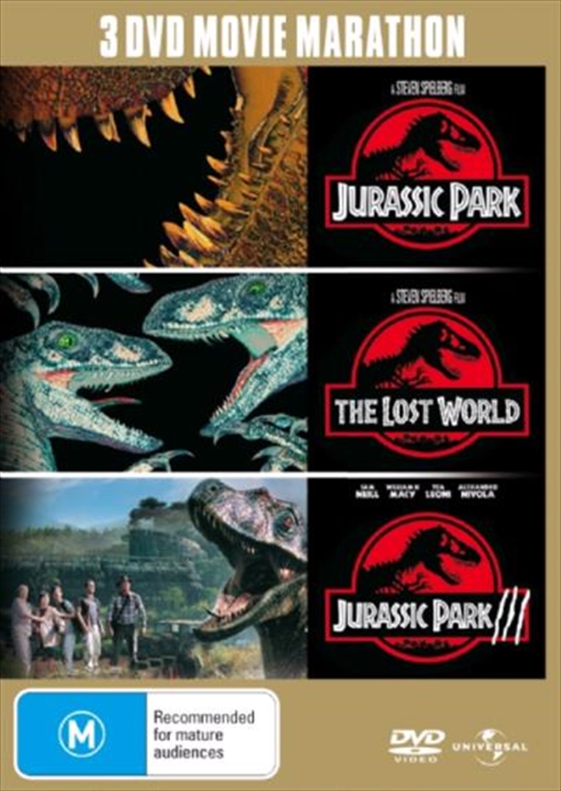 Jurassic Park / Jurassic Park- The Lost World / Jurassic Park III ...