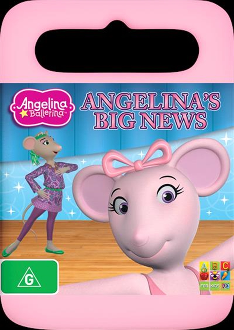Nøgle Udholde Snart Angelina Ballerina - Angelina's Big News ABC, DVD | Sanity