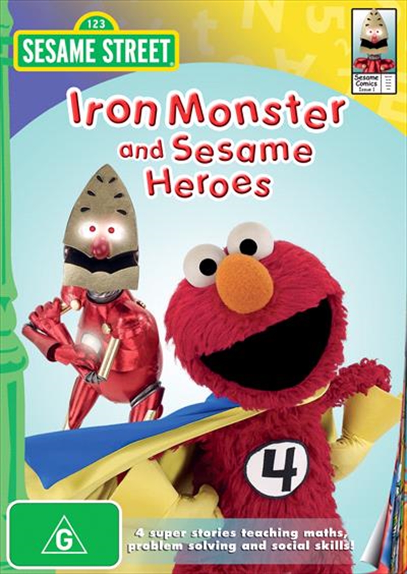 Sesame Street - Iron Monster And Sesame Heroes/Product Detail/ABC