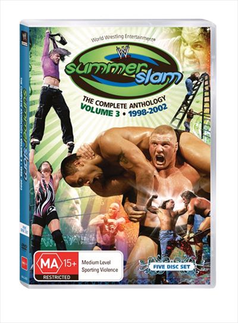 Buy WWE Summerslam Anthology Vol 3 DVD Online Sanity