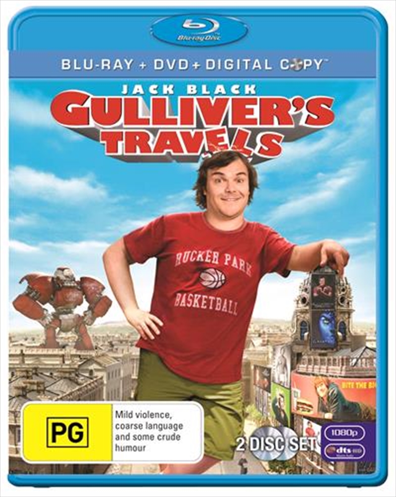 Buy Gulliver's Travels | Blu-ray + DVD Combo Online | Sanity