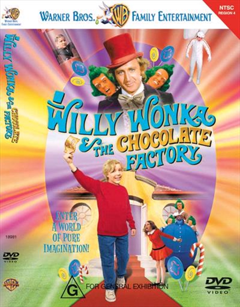 Buy Willy Wonka And The Chocolate Factory DVD Online | Sanity