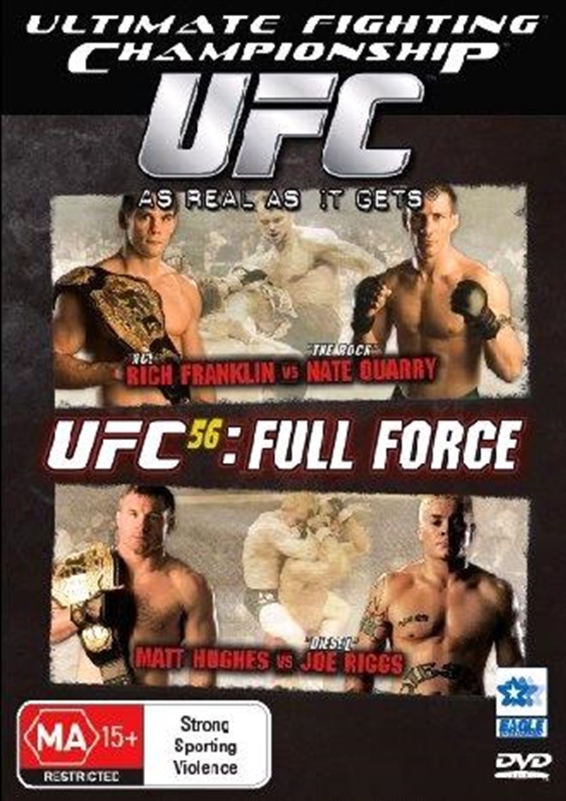 UFC #56: Full Force/Product Detail/Sport